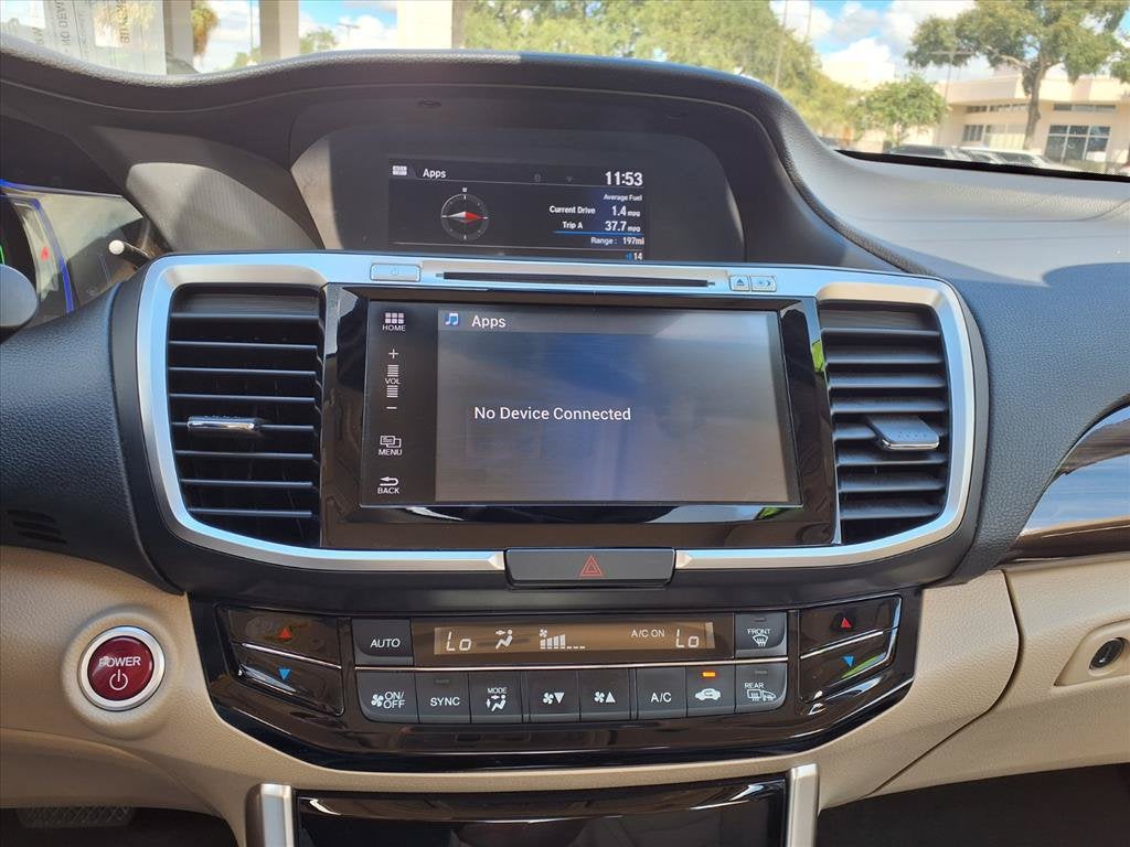 2017 Honda Accord Hybrid EX-L