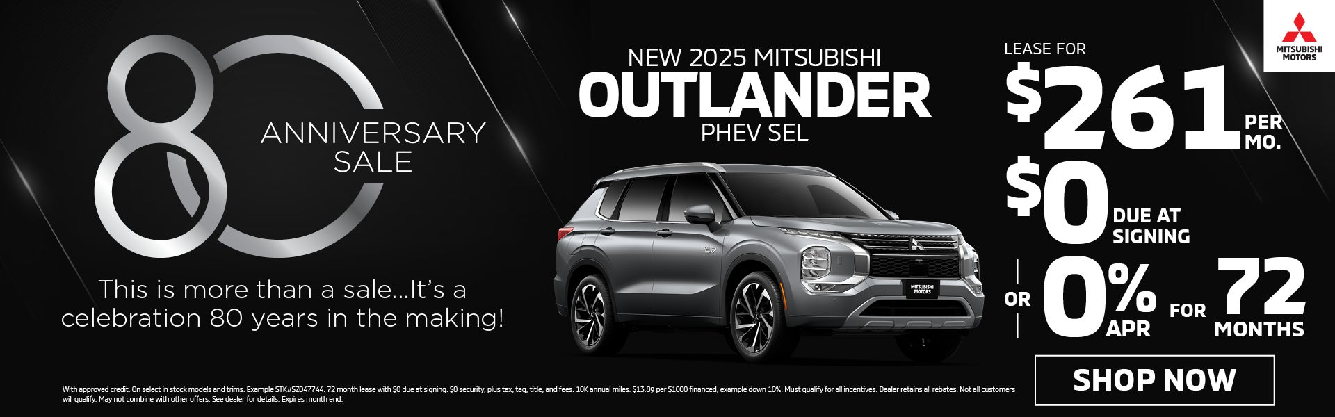 New 2025 Mitsubishi Outlander PHEV SEL