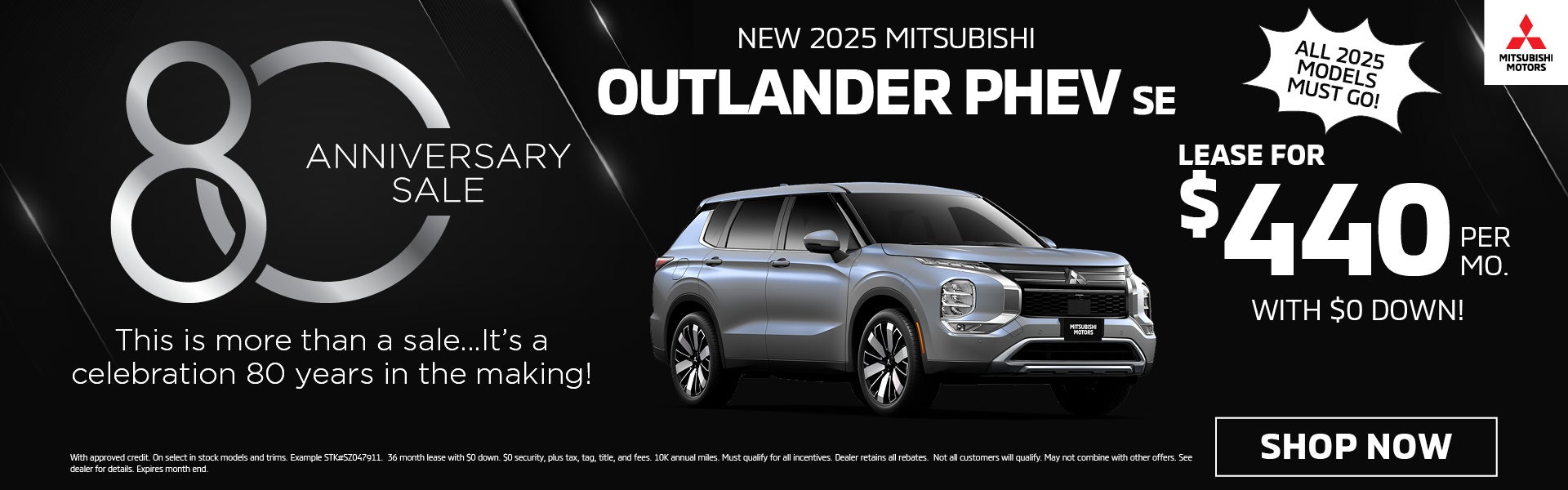 New 2025 Mitsubishi Outlander PHEV SE