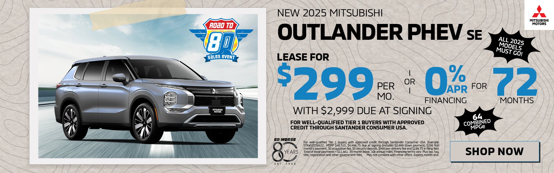 New 2025 Mitsubishi Outlander PHEV SE