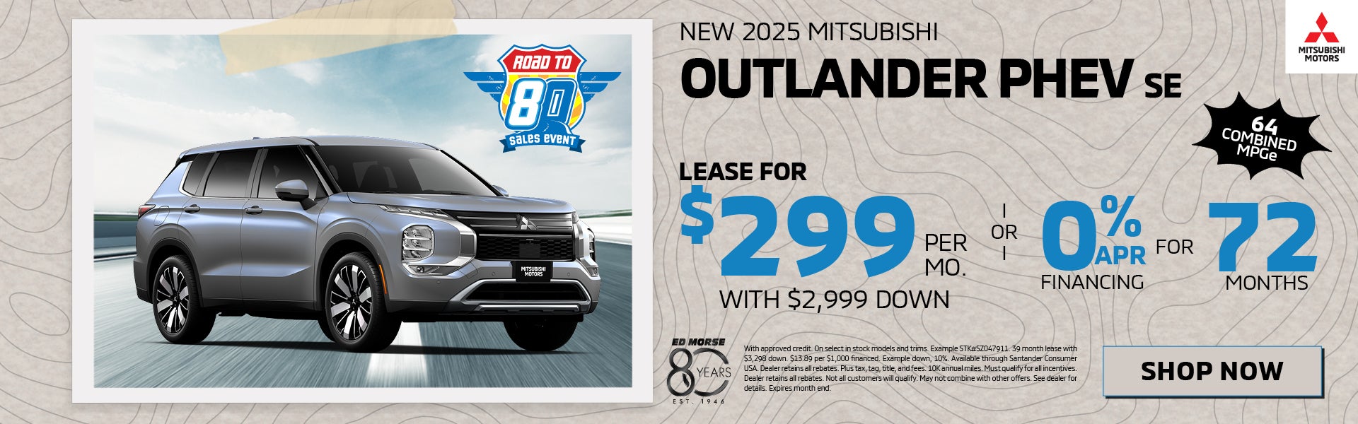 New 2025 Mitsubishi Outlander PHEV SE