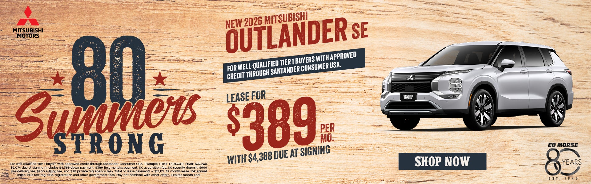New 2026 Mitsubishi Outlander SE