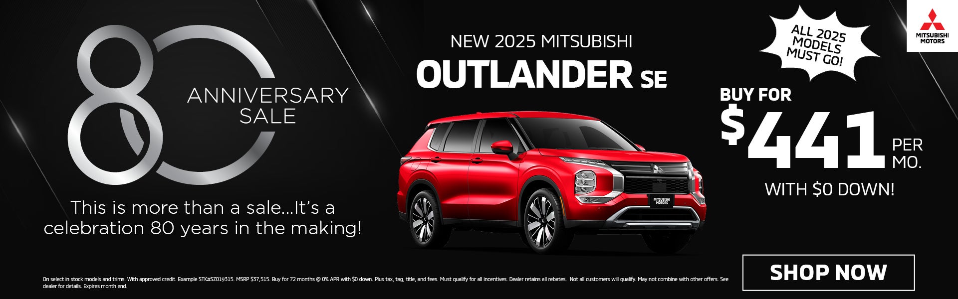 New 2025 Mitsubishi Outlander SE